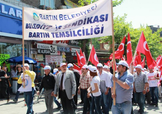Bartın'da 1 Mayıs
