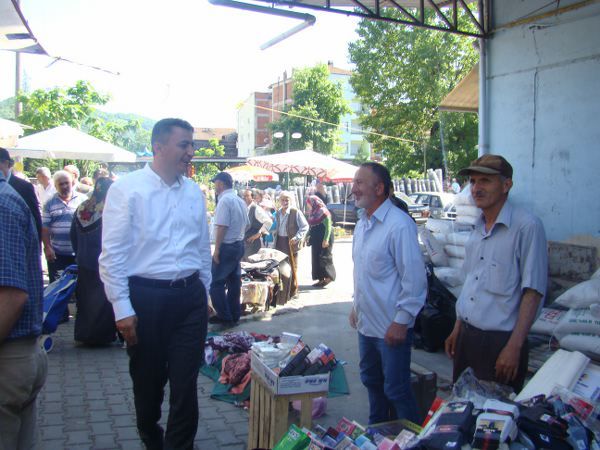 Bilgin, Fabrika ve Esnaf ziyaretleri