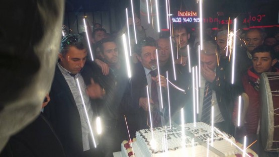 MHP Bartın Belediye Başkan Adayı Cemal Akın yeniden Bartın Belediye Başkanı seçildi