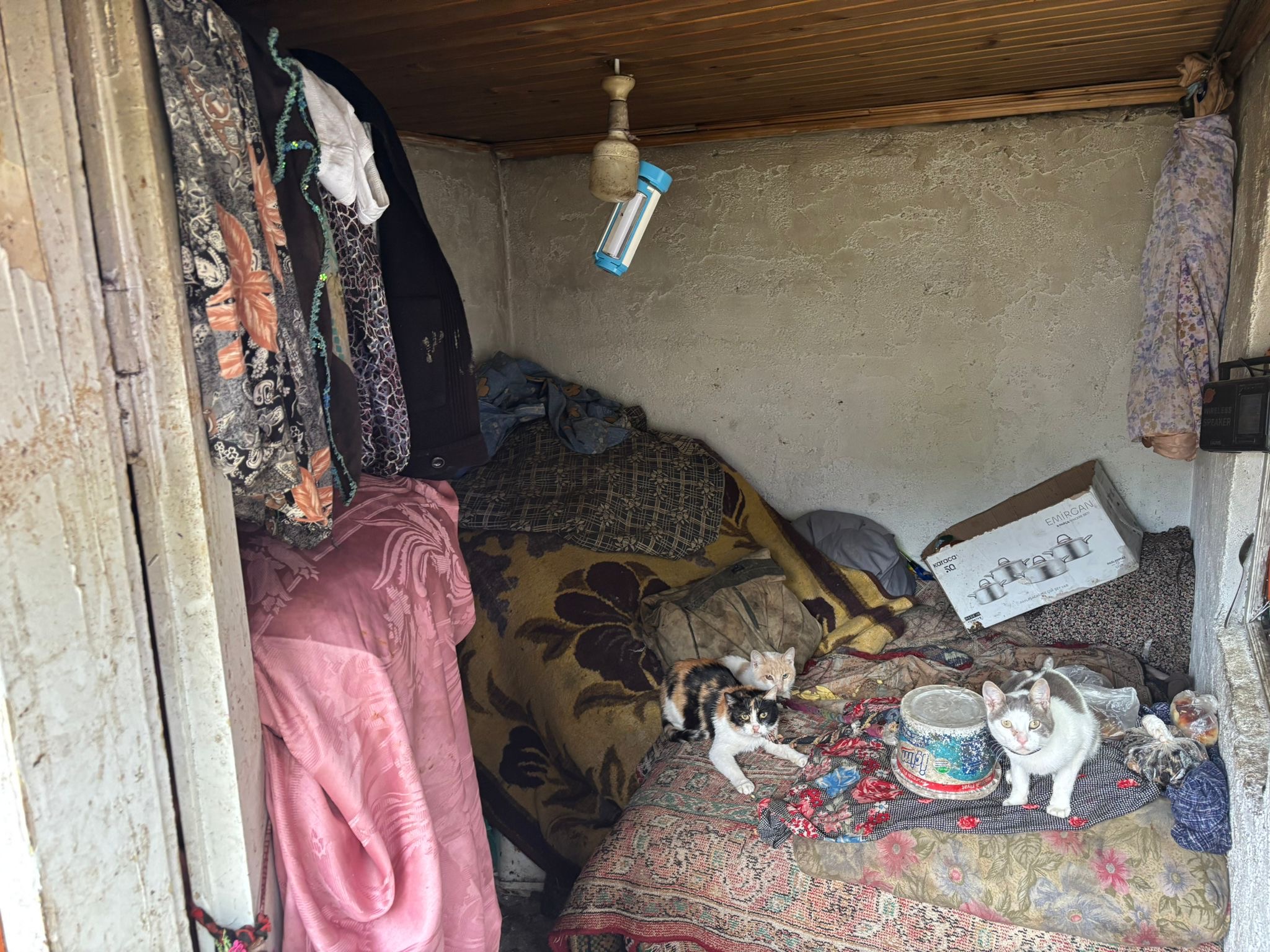 Devletin, hayırseverlerin ve duyarlı vatandaşların desteğine ihtiyaç duyan Meliha Teyze için mahalle sakinleri çağrıda bulunuyor: