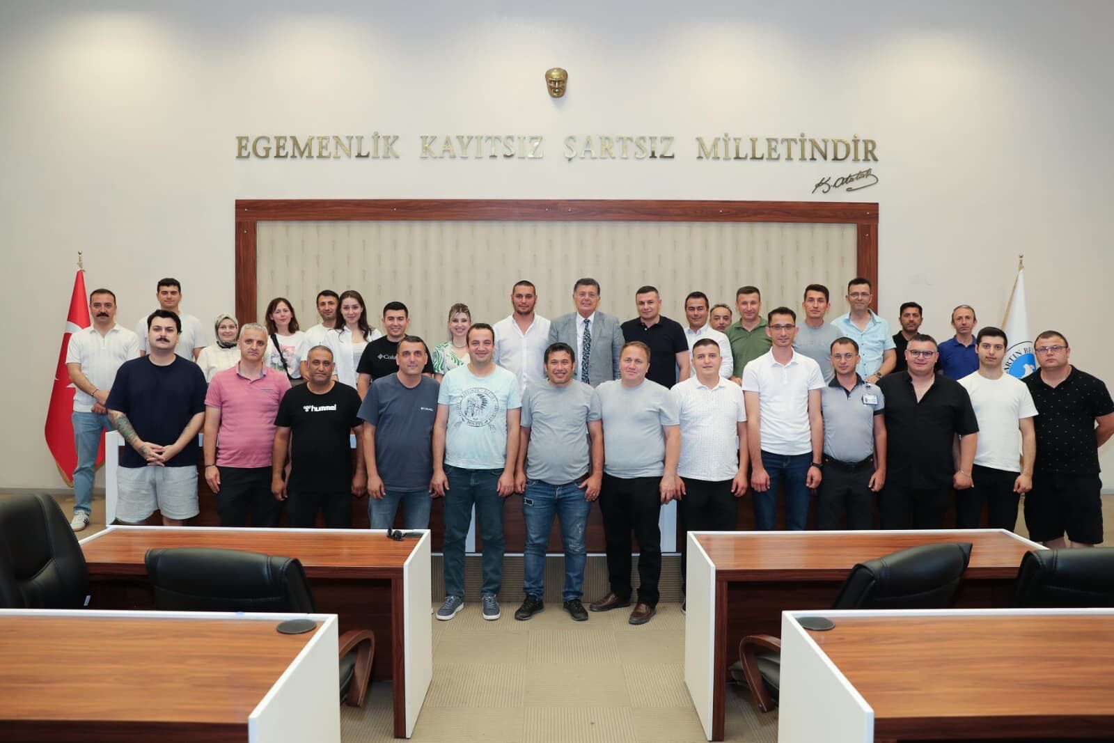Başkan Yalçınkaya, Özel Güvenlik Personeliyle Buluştu