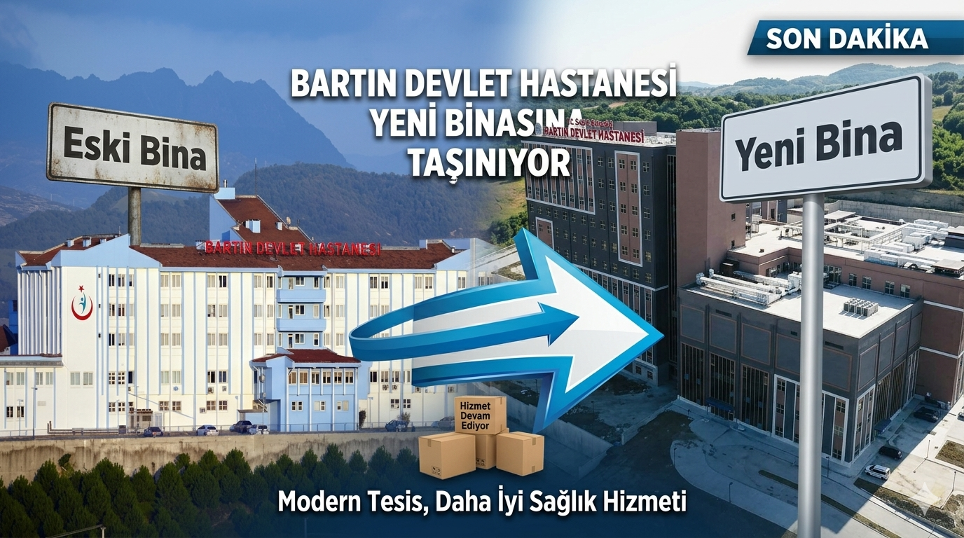 Bartın Devlet Hastanesi Yeni Binasına Taşınıyor