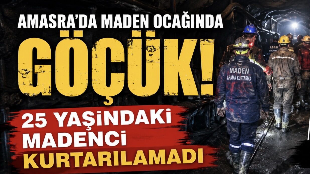 Maden Ocağında Göçük: 25 Yaşındaki İşçi Hayatını Kaybetti
