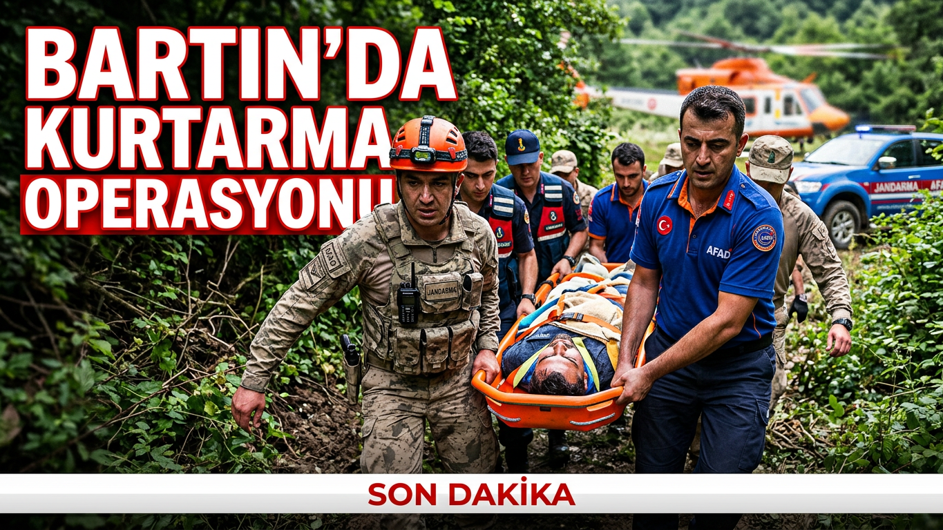 Arı Kaya Kanyonu'nda Mahsur Kalan Kampçı Kurtarıldı