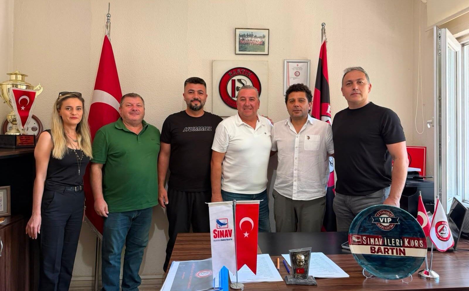 Bartınspor altyapısına eğitim desteği