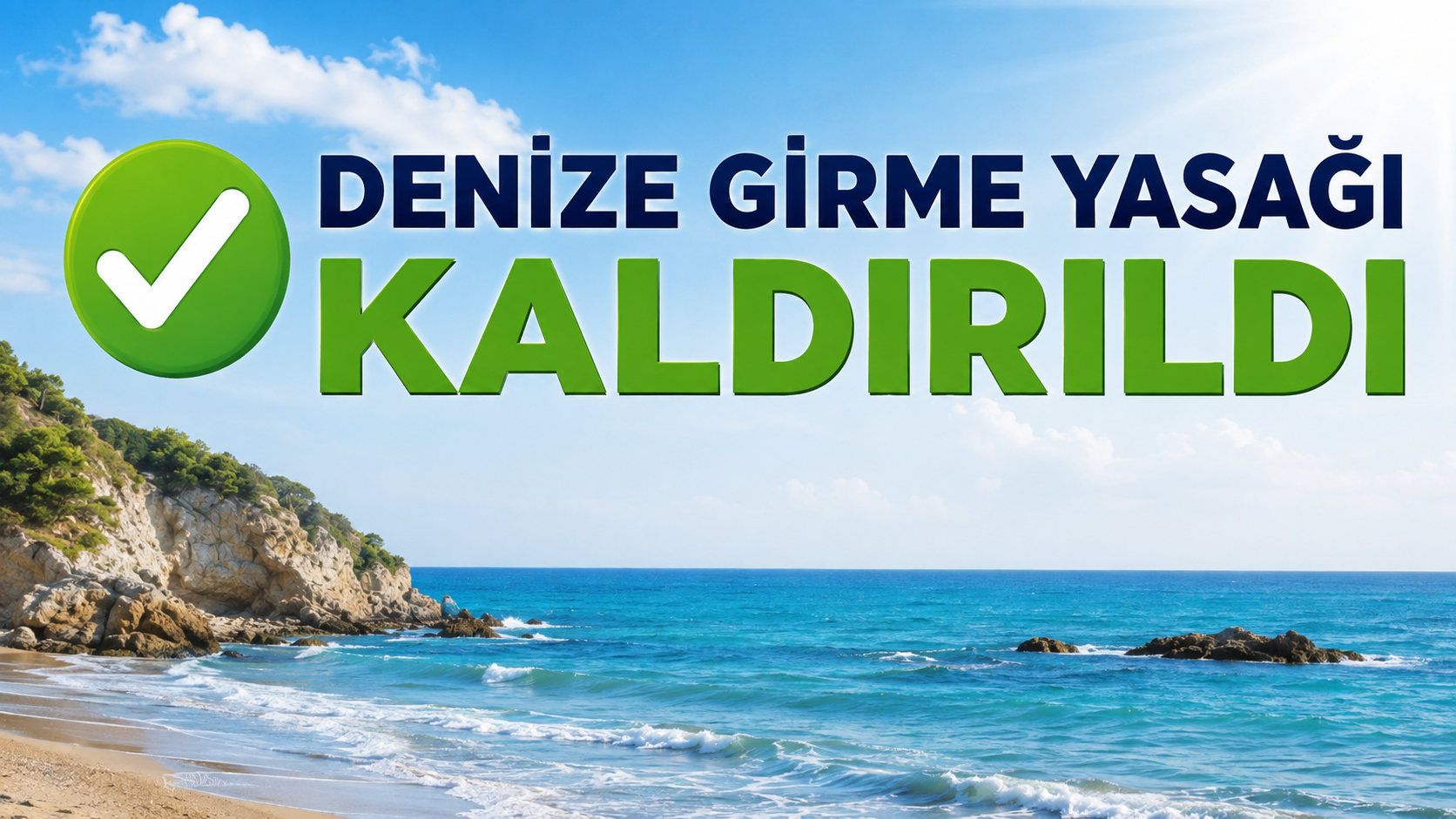 Bartın’da 3 günlük denize girme yasağı kaldırıldı