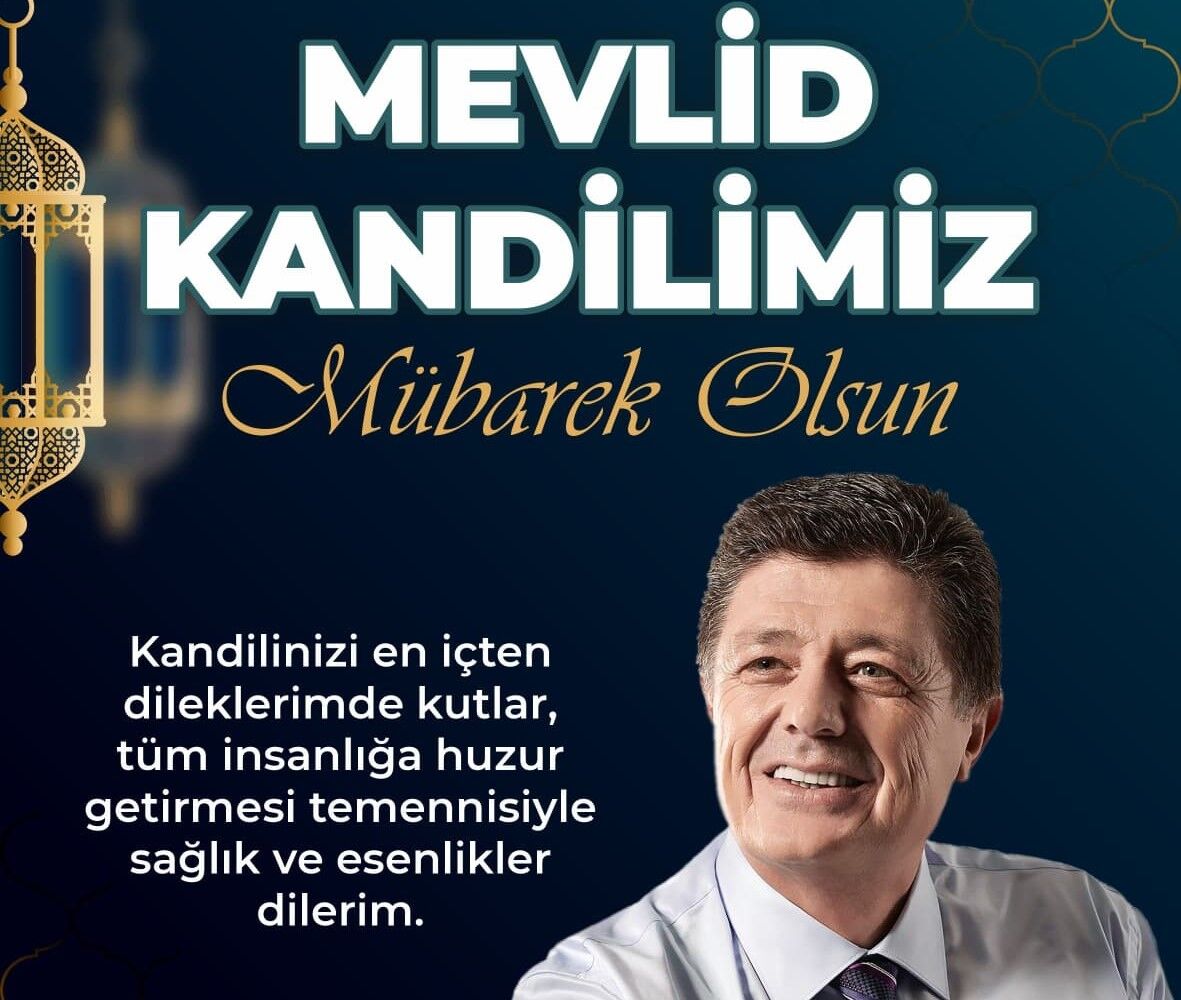 Başkan Yalçınkaya’dan Mevlid Kandili Mesajı