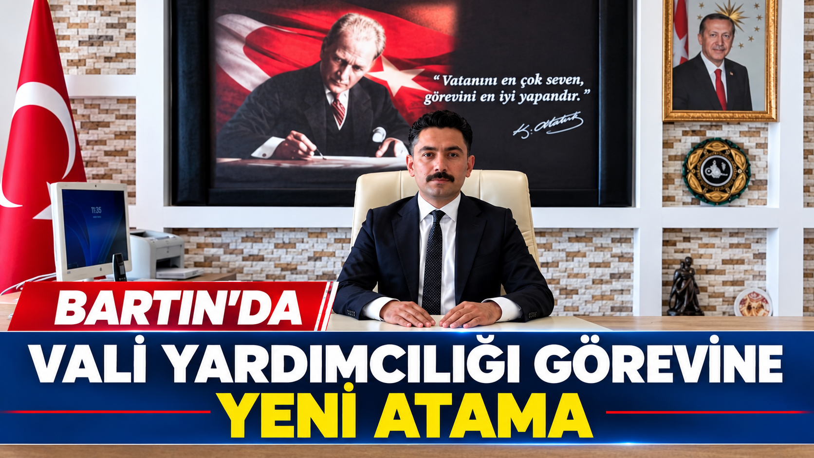 Bartın’da Vali Yardımcılığı görevine yeni atama