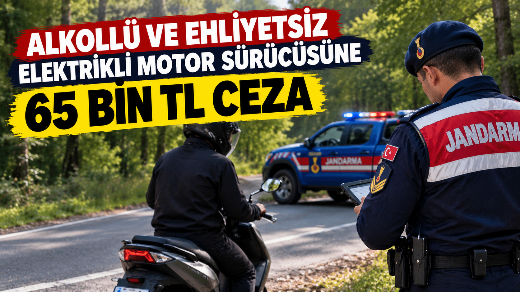 Bartın’da Alkollü ve Ehliyetsiz Sürücüye 65 Bin TL Ceza