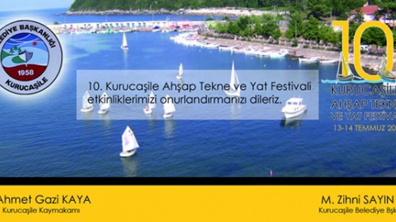 10.Kurucaşile Ahşap Tekne ve Yat Festivali 13-14 Temmuz'da