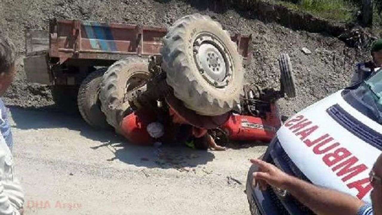 11 Yaşındaki Enes Traktörün altında Kaldı