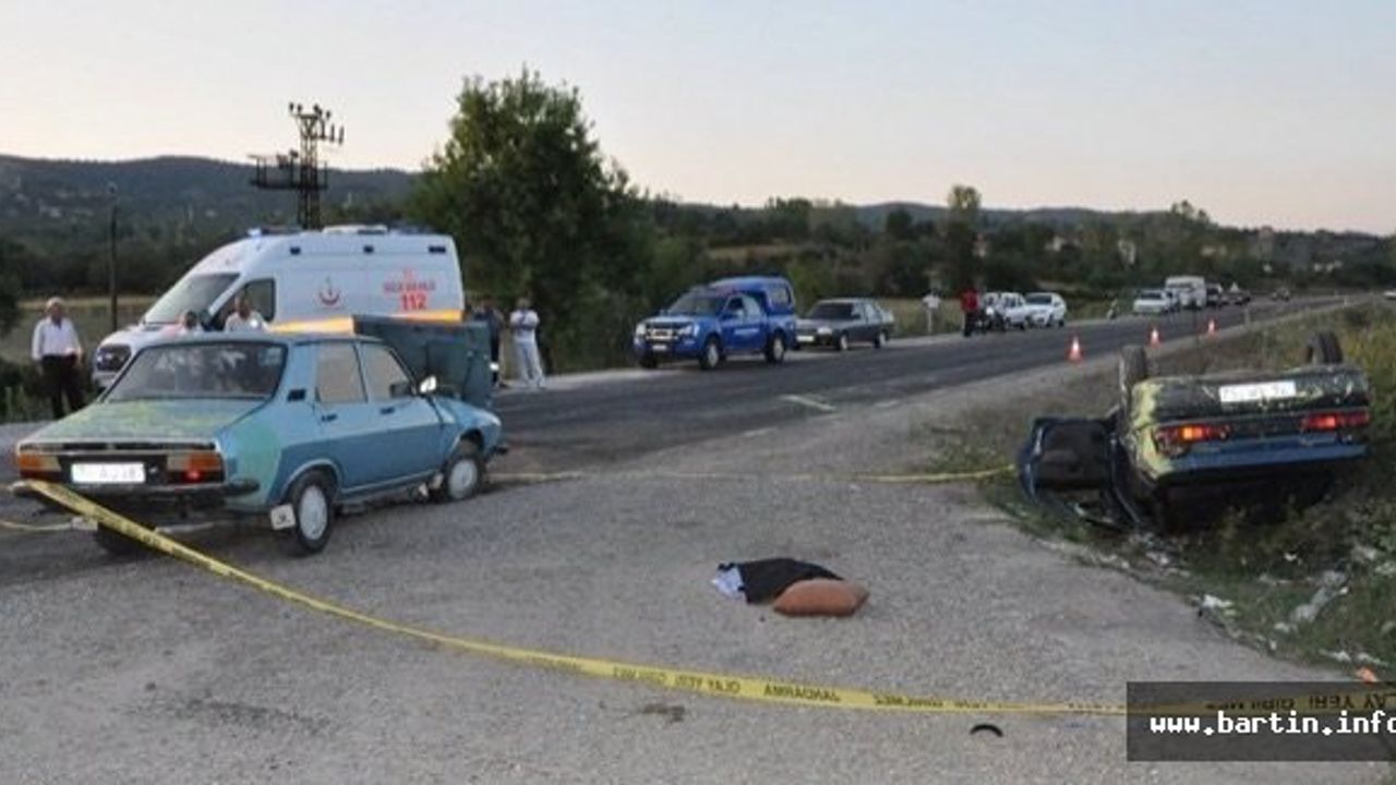 Bartın'da Feci Kaza: 1Ölü, 6 Ağır Yaralı