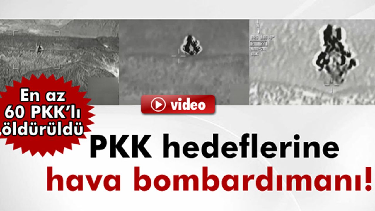 Teröristlerin Mühimmat Deposu Böyle İmha Edildi - VİDEO