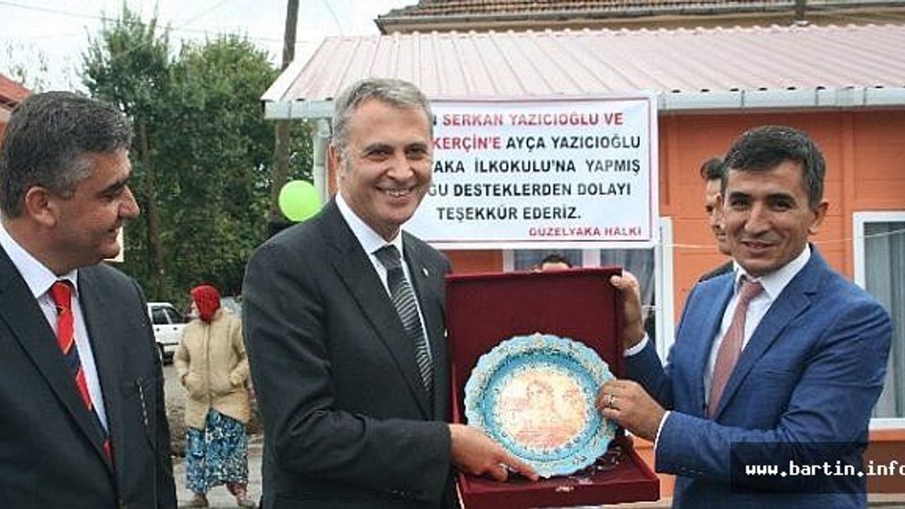 Beşiktaş Başkanı Fikret Orman Çaycuma'da