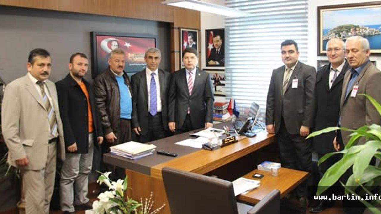 Ankara'daki Bartınlılar'dan Tunç'a Ziyaret
