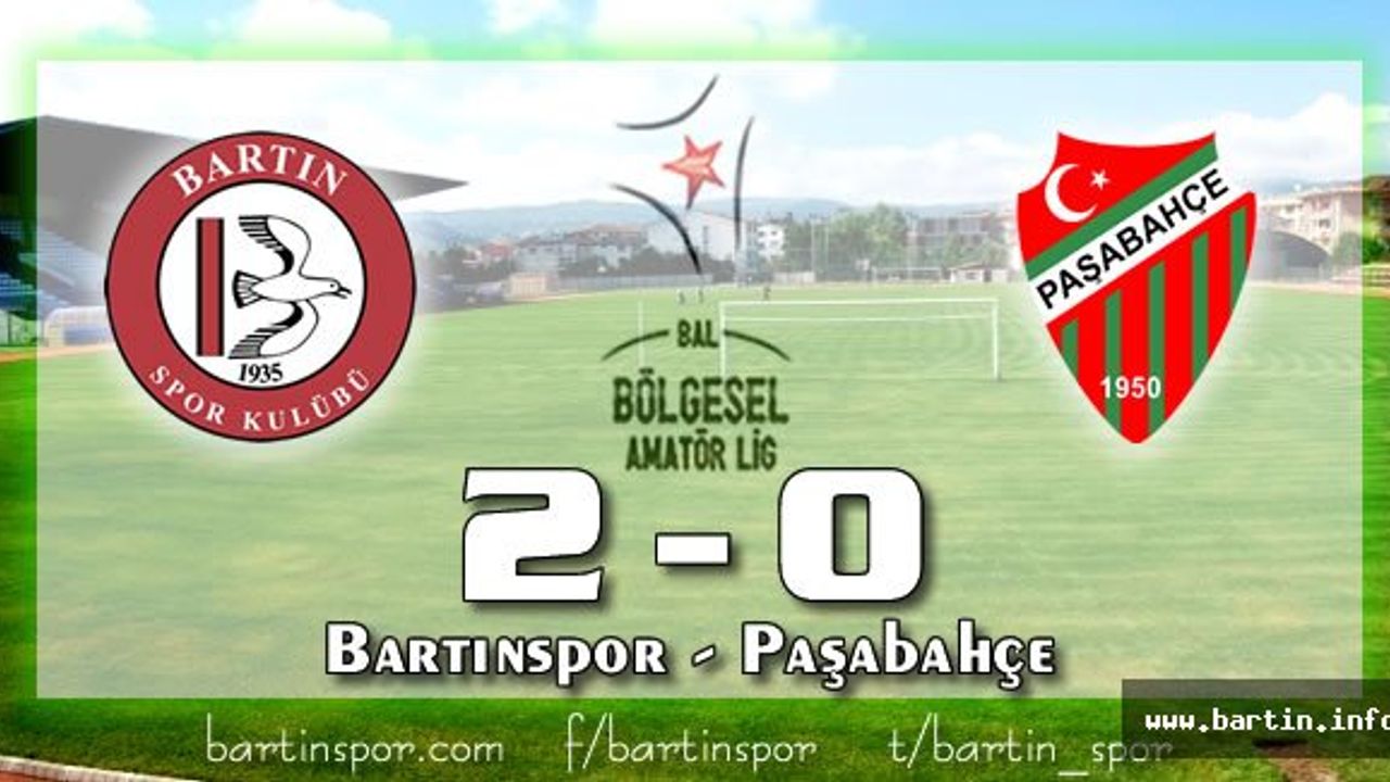Bartınspor Paşabahçe'yi Devirdi: 2-0