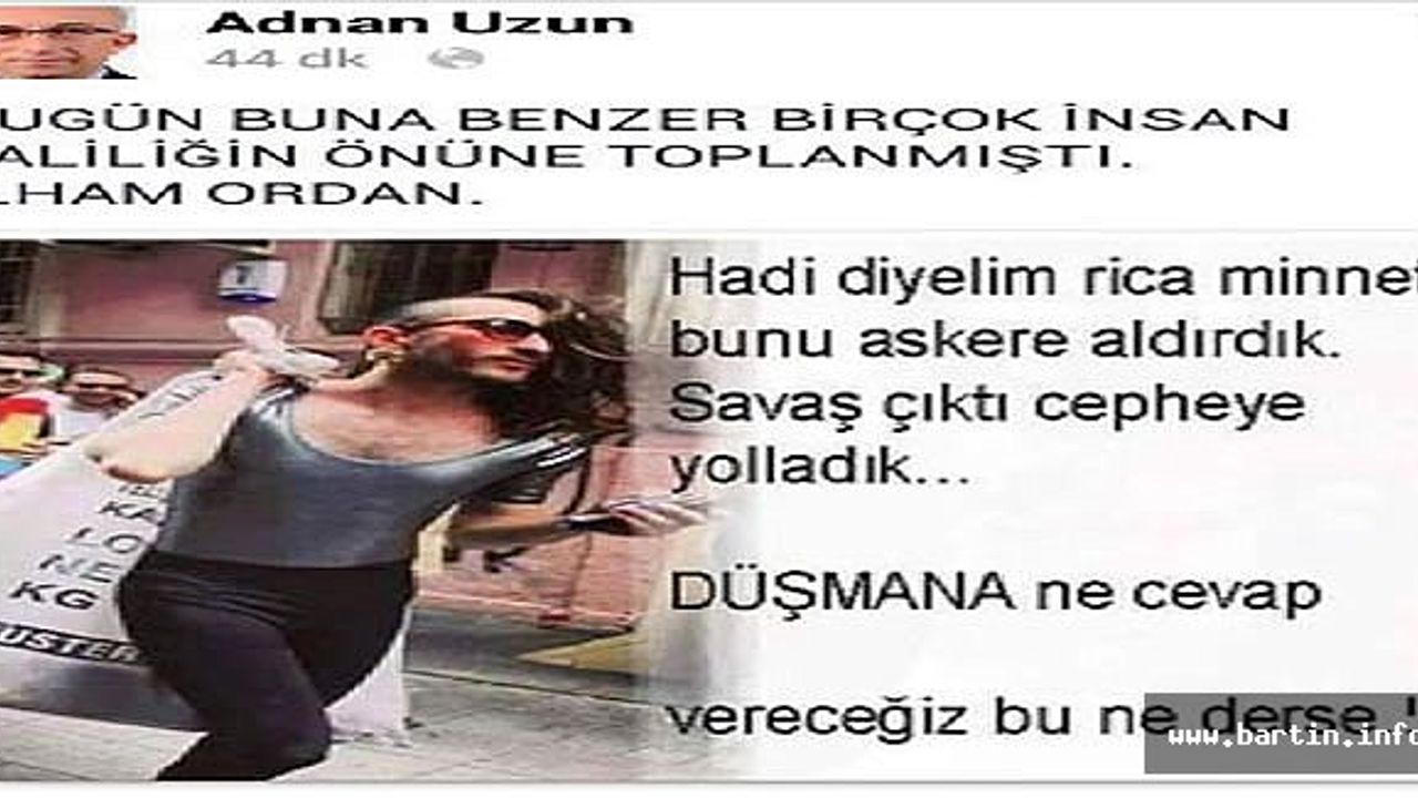 Facebook'ta Bu Fotoğrafı Paylaştı, 2 180 TL Ceza Aldı