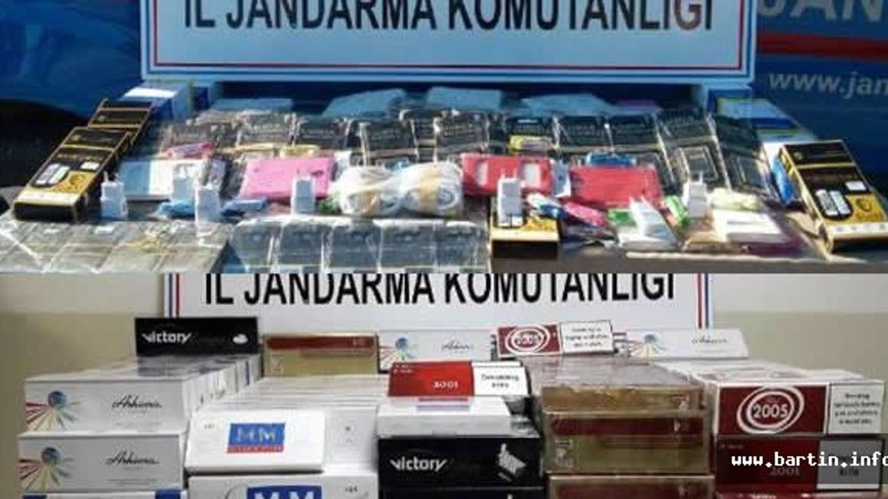 Kaçak sigara ve cep telefonu operasyonu: 6 gözaltı