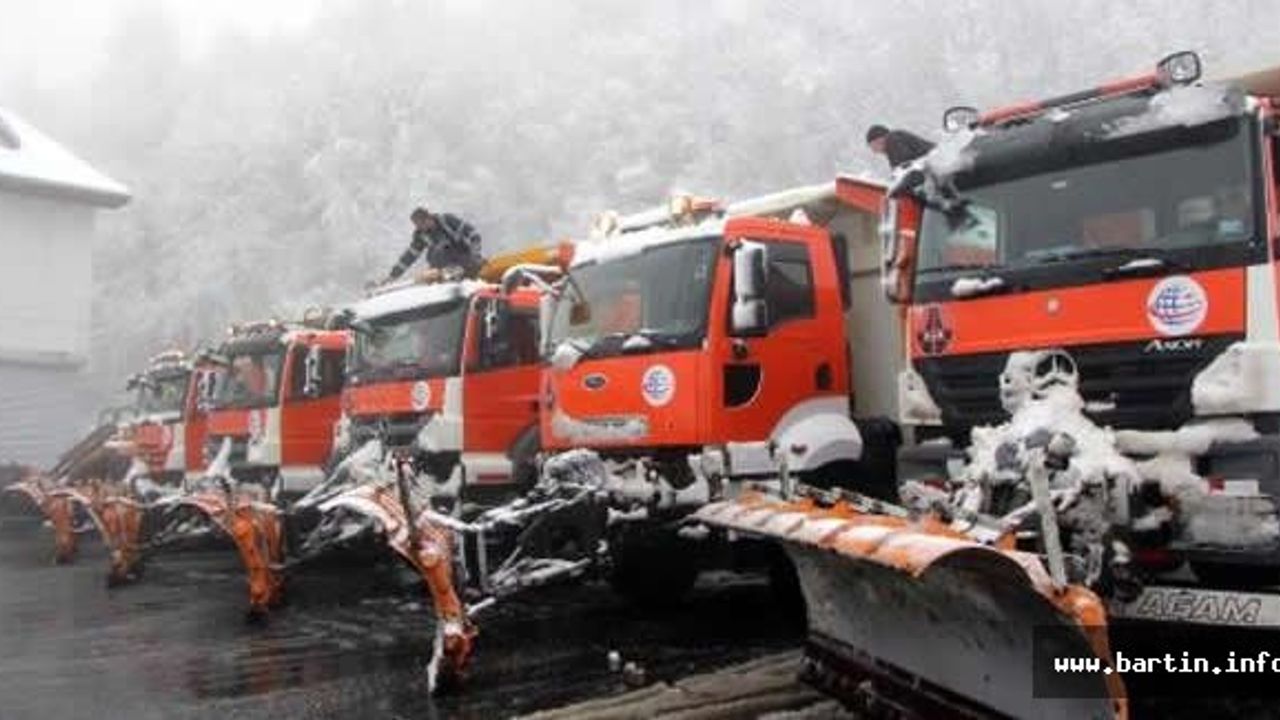 Karayolları, Bolu Dağı'nda Kar Mücadelesine Hazır