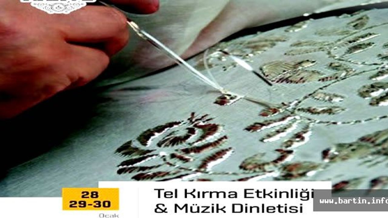 Sanat Kahve’de Ney Eşliğinde Tel Kırma