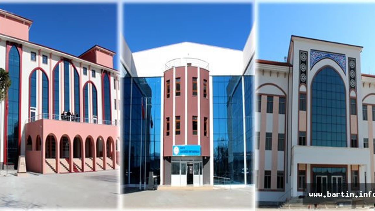 Bartın'a 3 Yeni Okul Binası