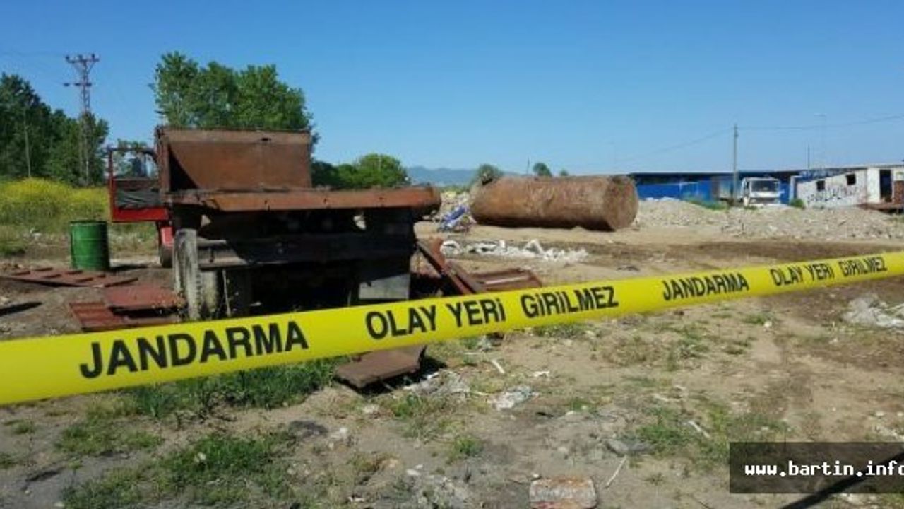 Hurda yakıt tankı patladı: 1 ölü