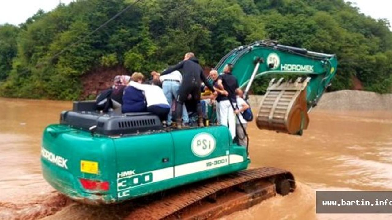45 Yolcusuyla Mahsur Kalan Otobüse Ulaşıldı