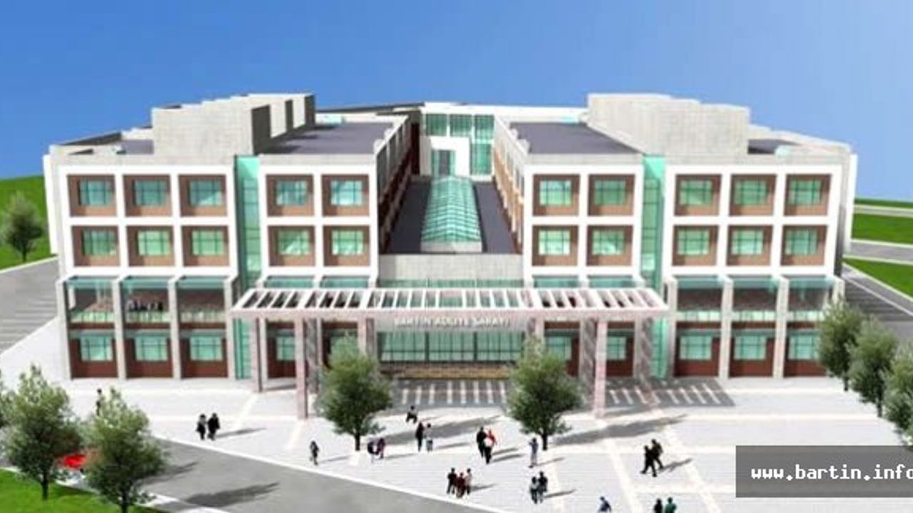 Bartın Adalet Sarayı 550 Günde Tamamlanacak
