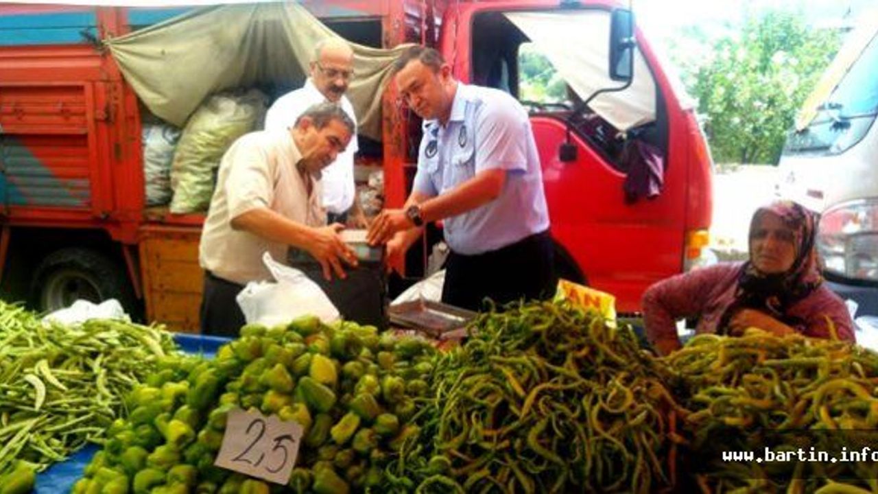 Kozcağız'da Ölçü ve Tartı Aletlerine Sıkı Denetim