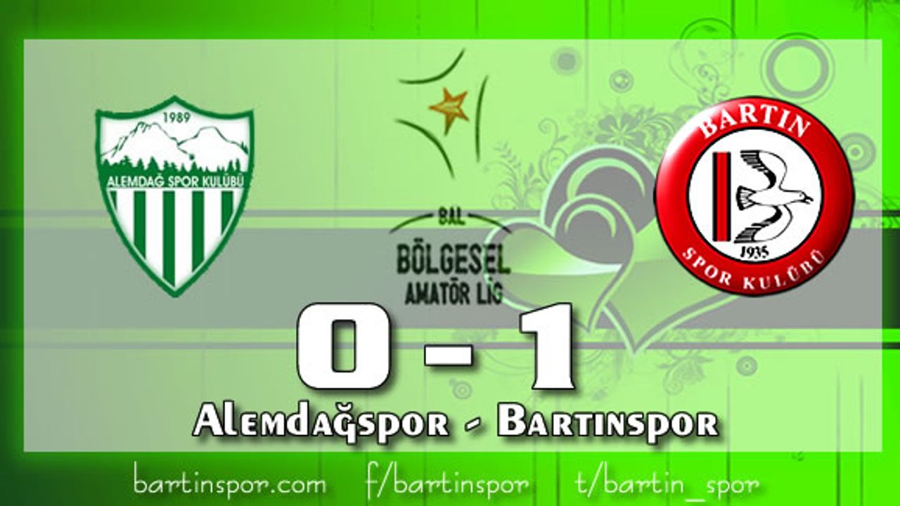 Bartınspor İstanbul'dan Şen Dönüyor:0-1