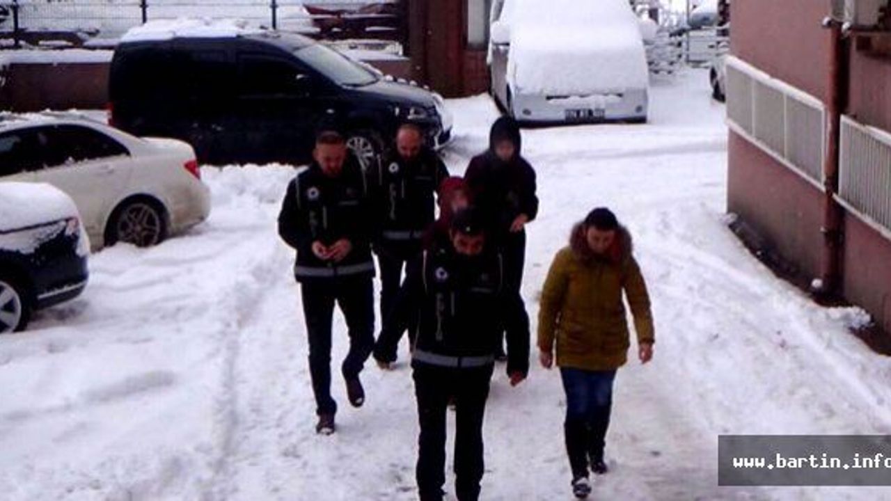 Bartın'daki FETÖ Operasyonunda 3 Tutuklama