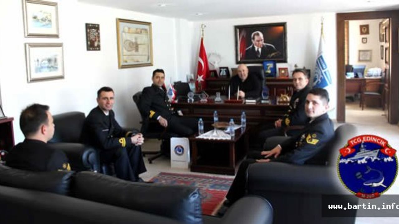 TCG Edincik Mayın Avlama Gemisi Amasra'da