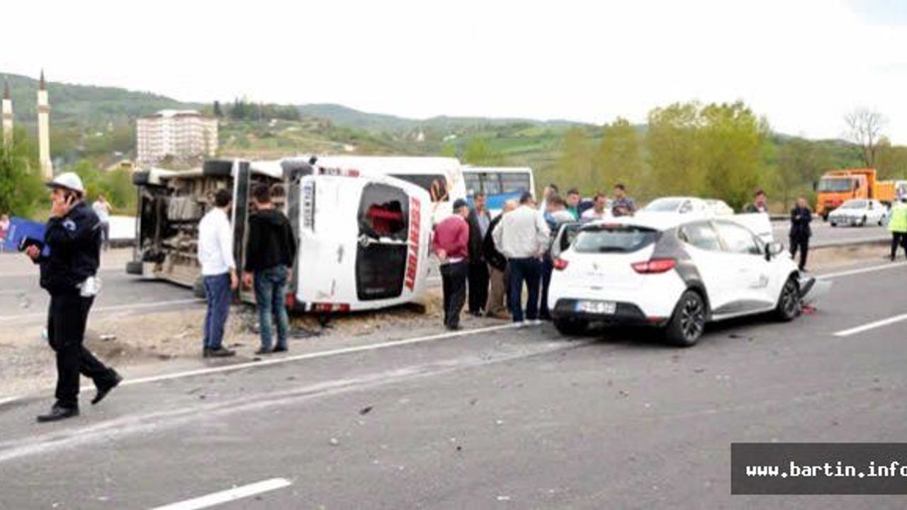 Bartın'da Feci Kaza: 8 Yaralı