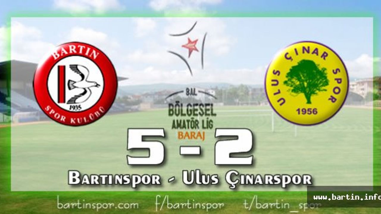 Bartınspor Ulus'a Şans Tanımadı: 5-2