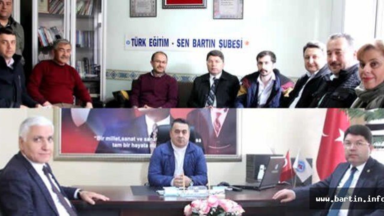 Türk Eğitim Sen ve Meso'ya Evet Ziyareti