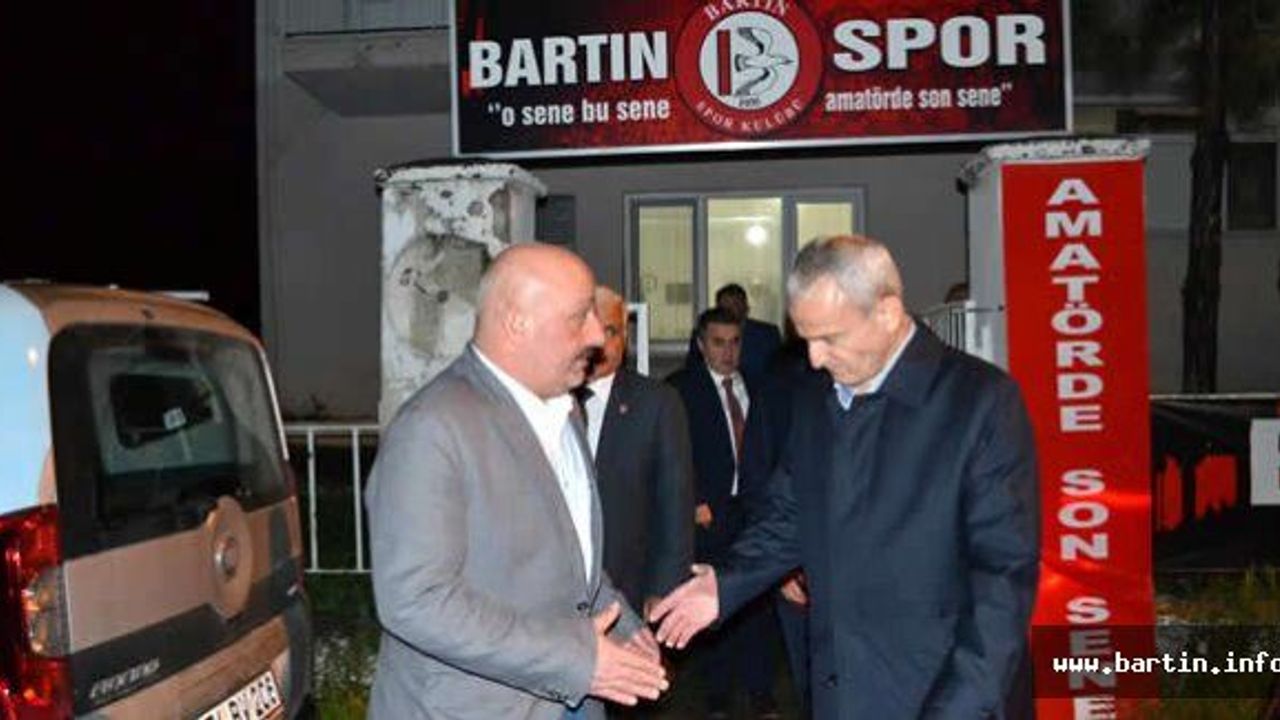 Dirim ve Akın'dan Bartınspor'a Moral