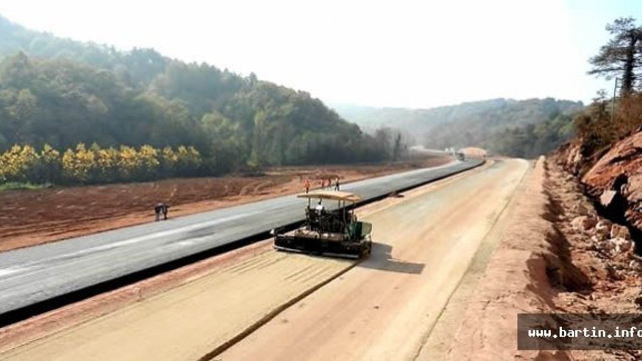 Bartın-Çakraz Yolu BSK Sıcak Asfalt Yapılacak