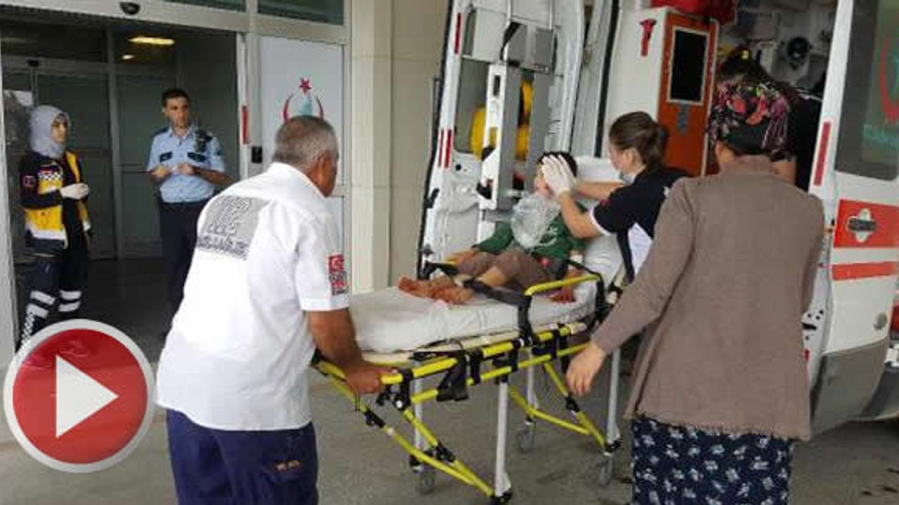 7 yaşındaki çocuk silahla oynarken başından yaralandı