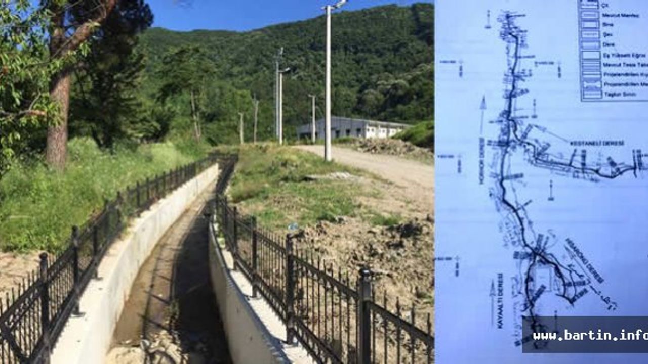 Amasra'nın Bütün Dereleri Islah Edildi