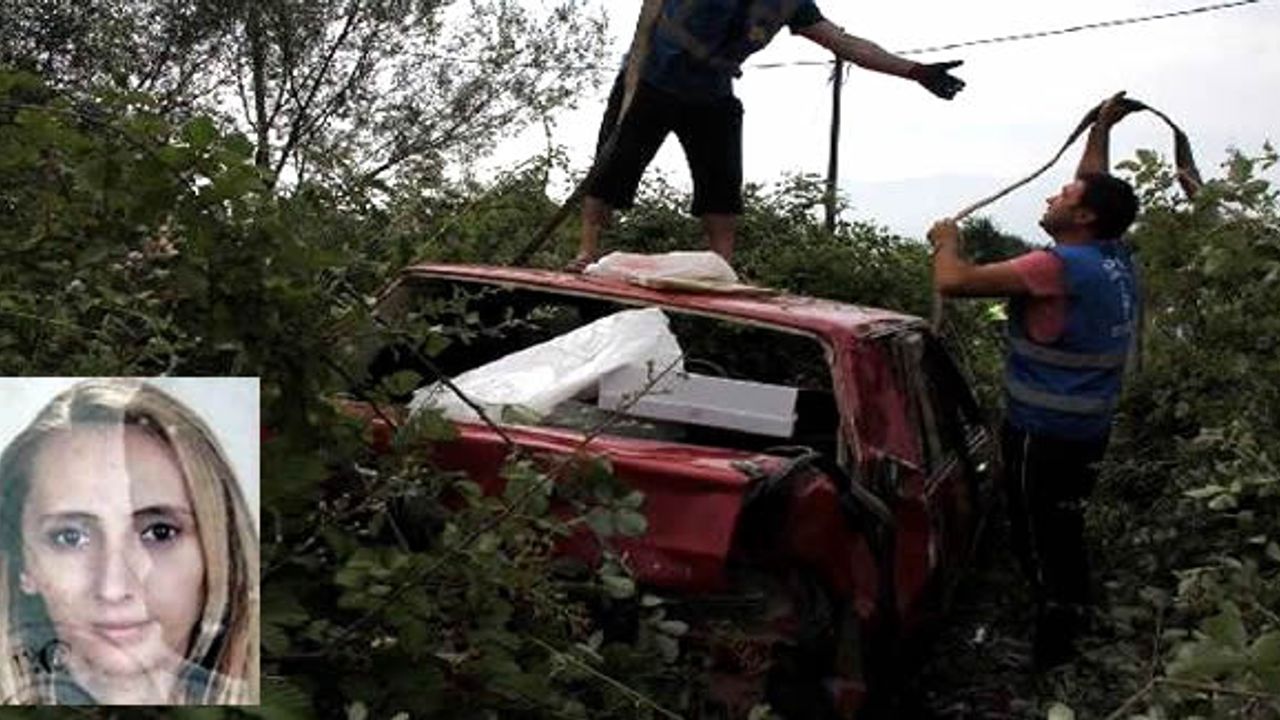 Tüp bebek tedavisinden dönen kadın kazada öldü