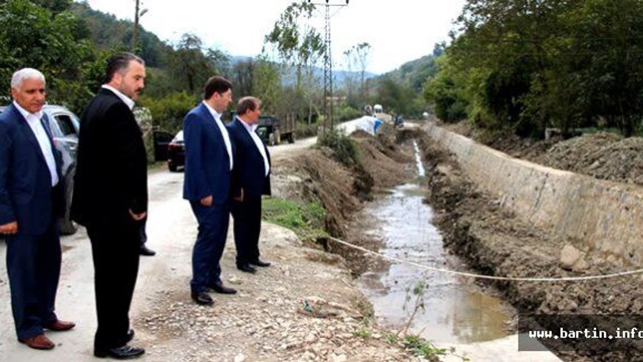 Abdipaşa'da Taşkın Koruma Çalışmaları