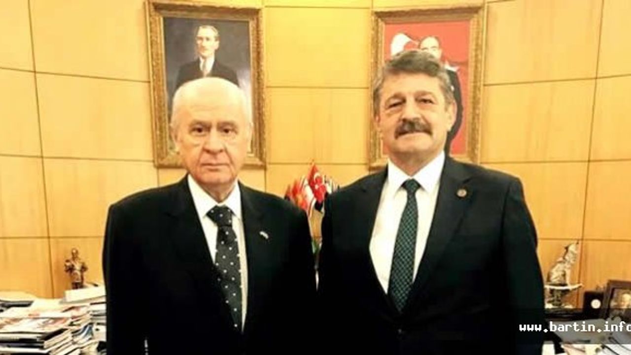 Başkan Akın'dan Devlet Bahçeli'ye ziyaret