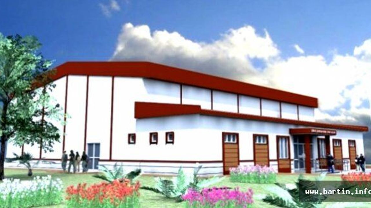 Arıt Spor Salonu tamamlanmak üzere