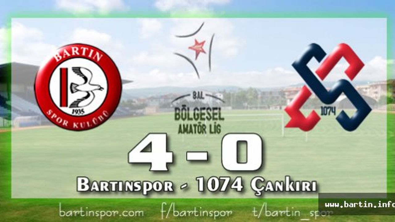 Bartınspor'dan Gol Şov: 4-0