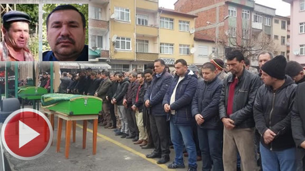 Devrilen kamyonda ölen 2 orman işçisi toprağa verildi
