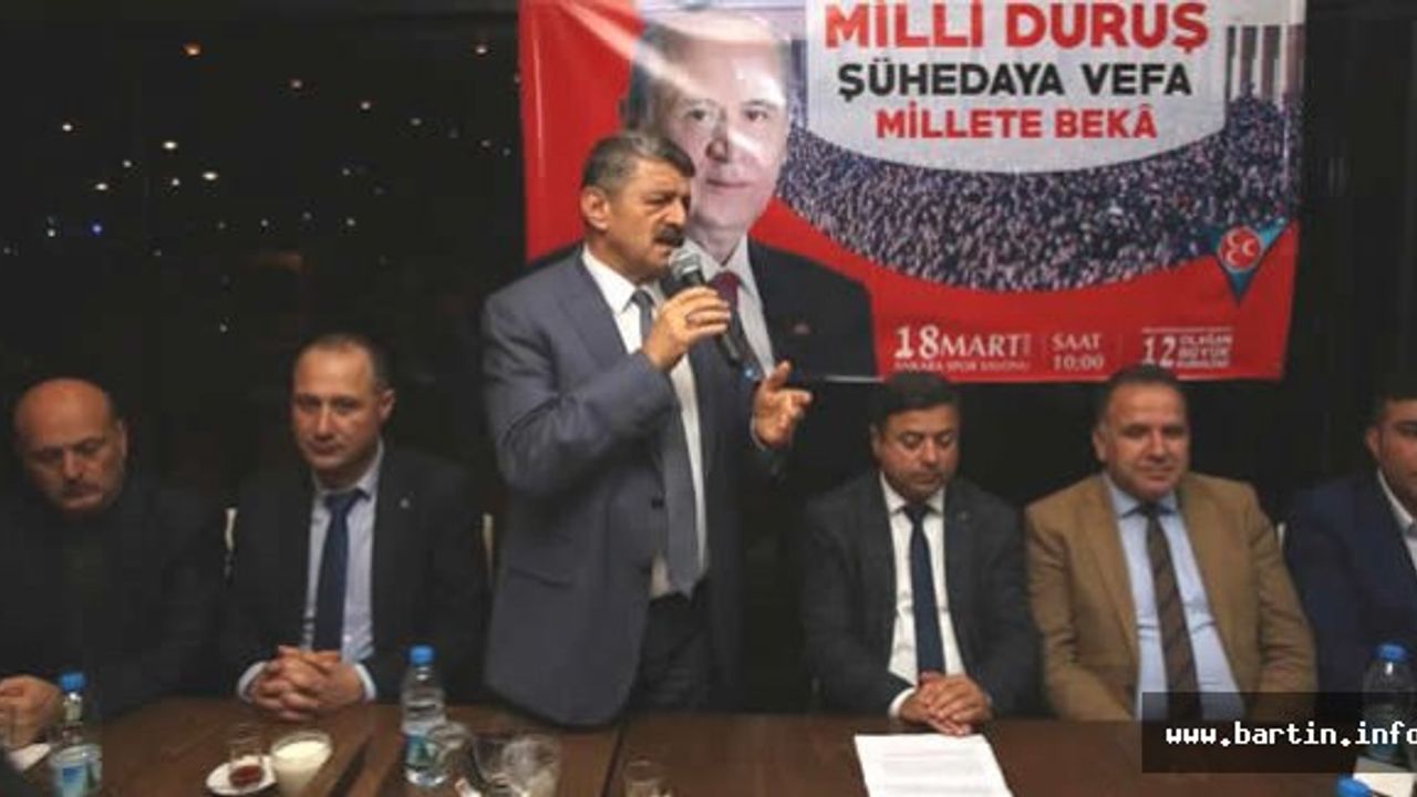 Bartın'dan Devlet Bahçeli'ye Tam Destek