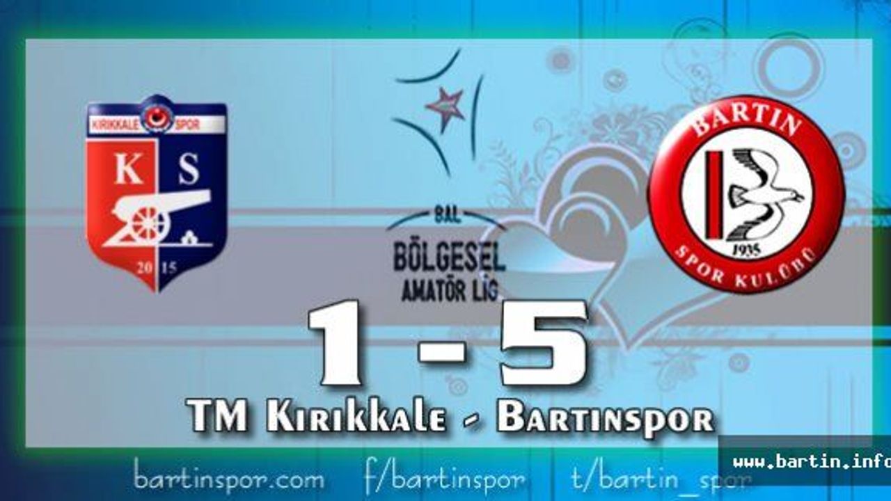 Bartınspor Kale'yi Gole Boğdu: 1-5