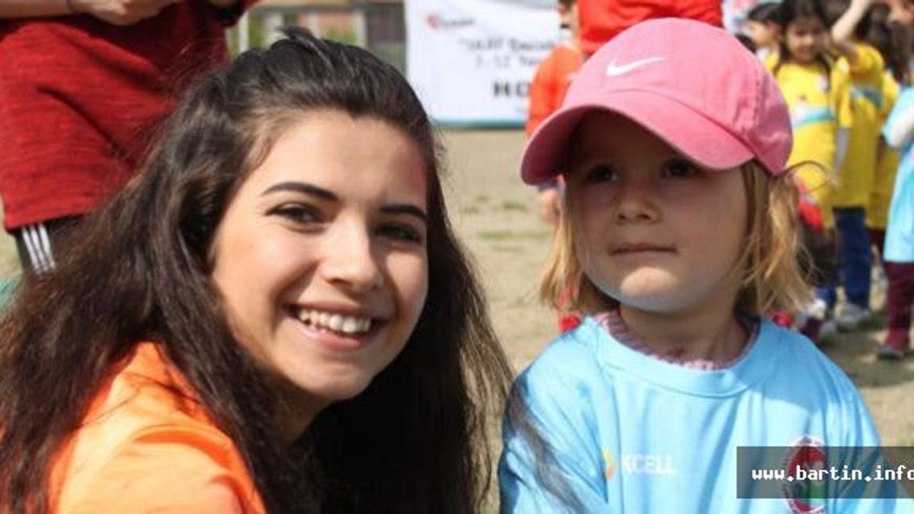 Çocuk Atletizminden Renkli Görüntüler