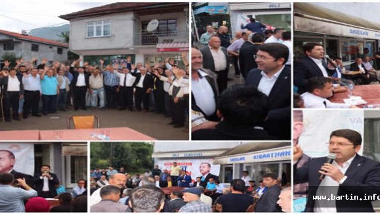 Ak Parti Adaylarına Amasra'dan Tam Destek