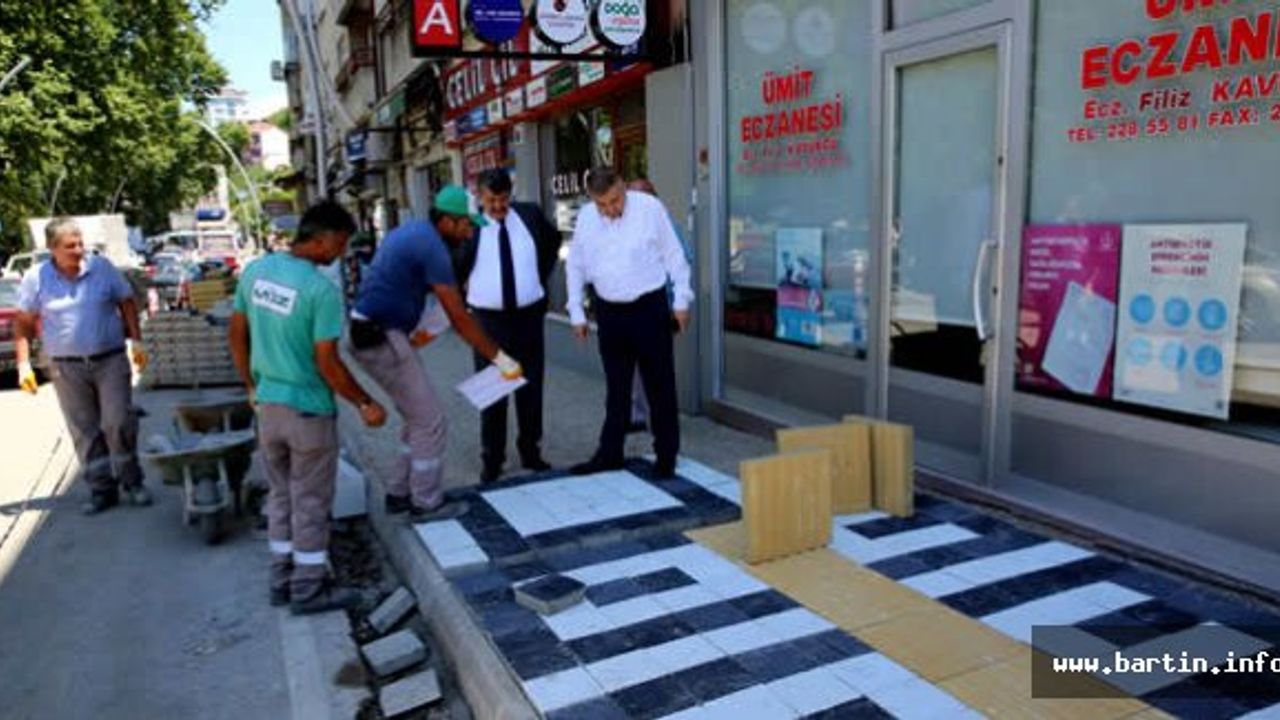 B.Ecevit Caddesi Yeni Yüzüne Kavuşuyor